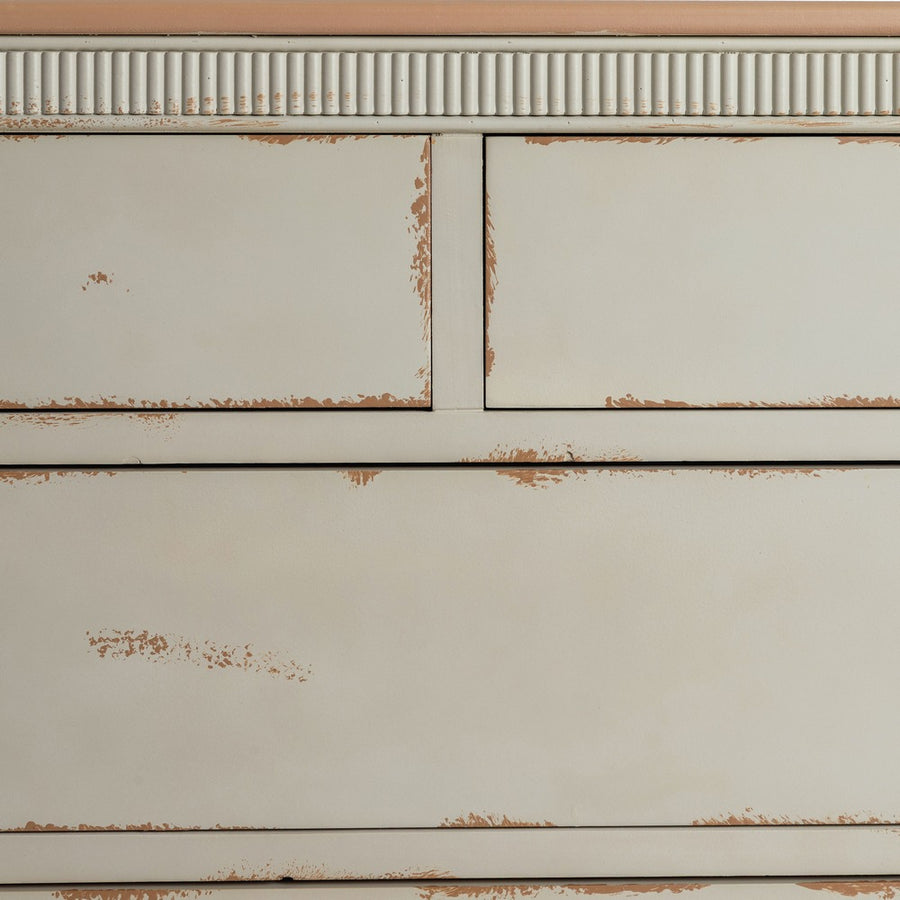 CÓMODA NATURAL-CREMA MADERA 115 X 45 X 90 CM