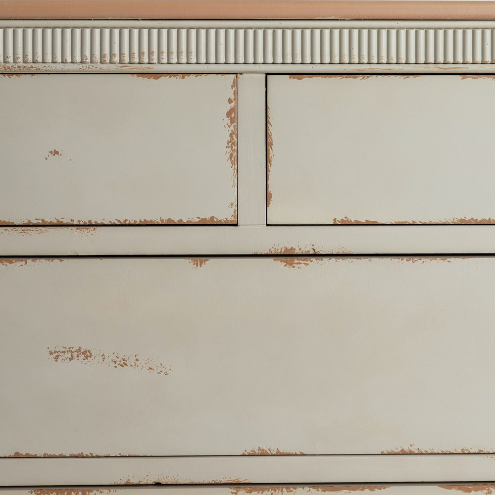 CÓMODA NATURAL-CREMA MADERA 115 X 45 X 90 CM