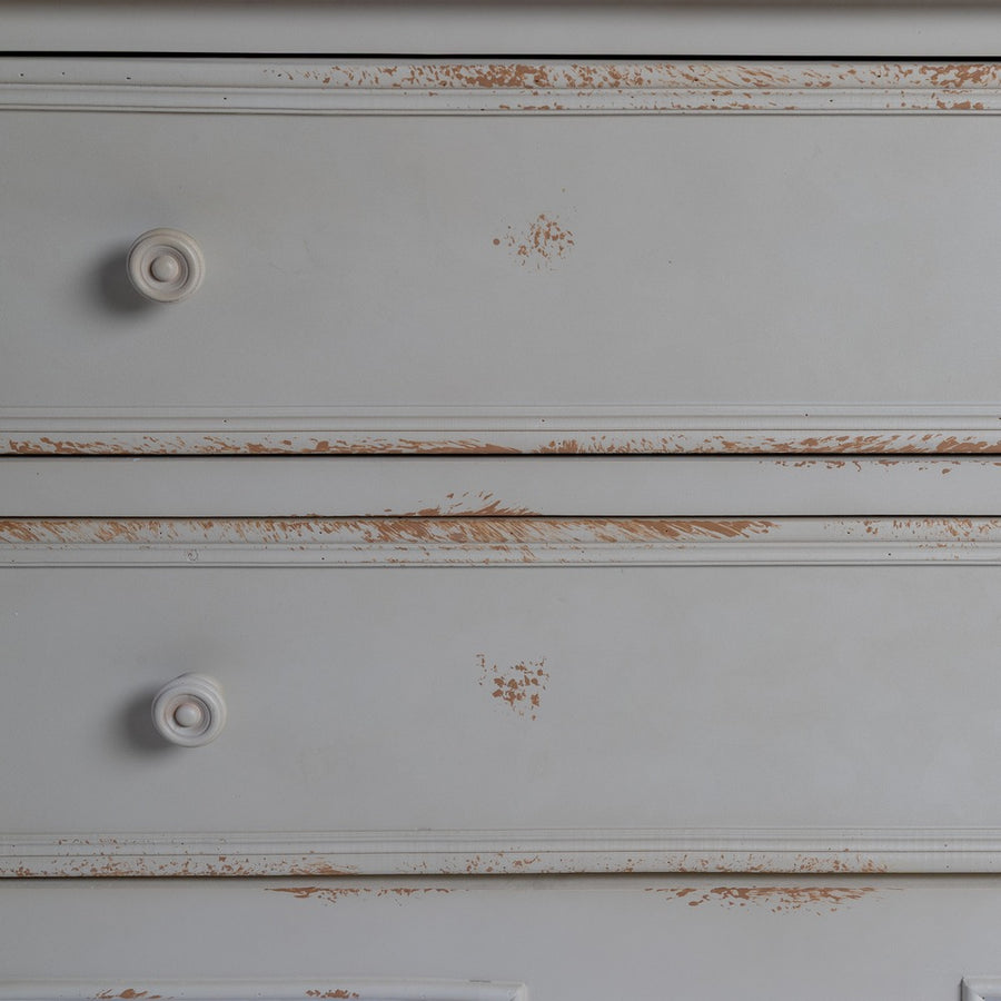 MUEBLE AUXILIAR NATURAL-CREMA MADERA 80 X 45 X 60 CM