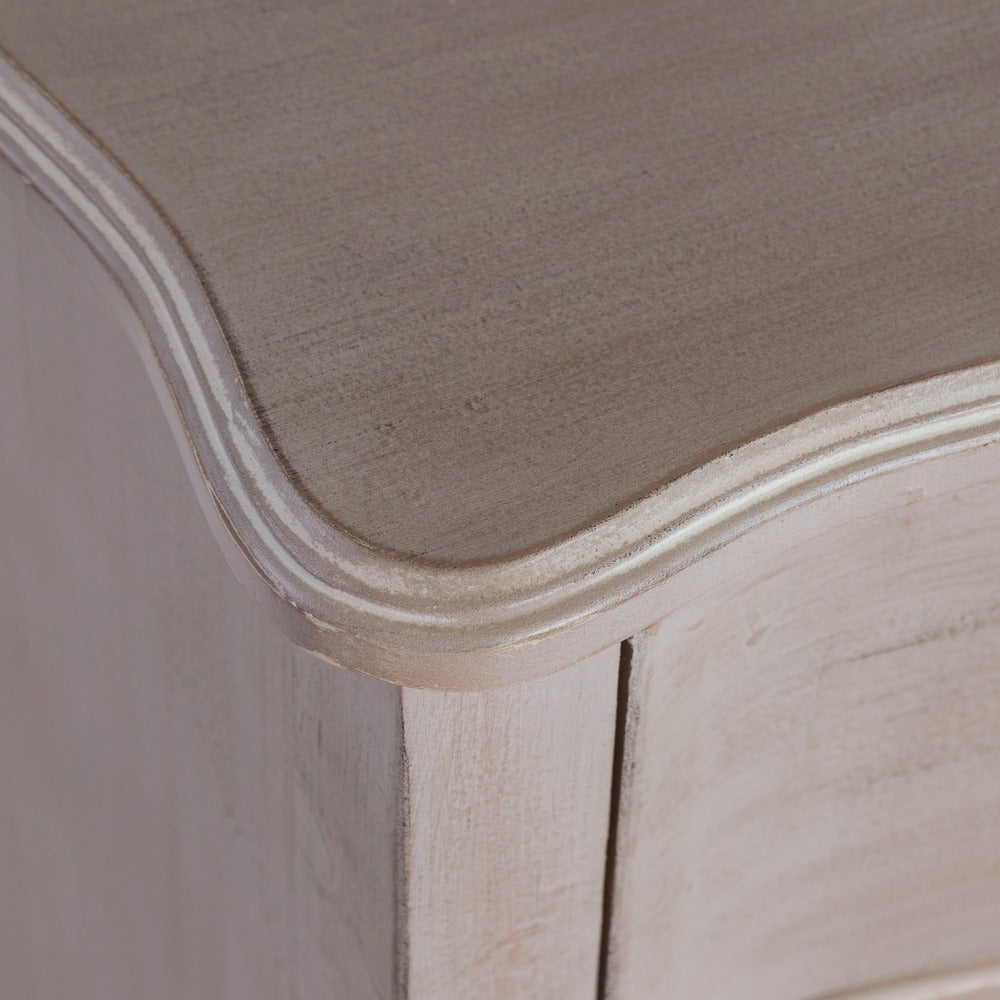CÓMODA MARRÓN CLARO MADERA DE ABETO 93 X 38 X 78 CM
