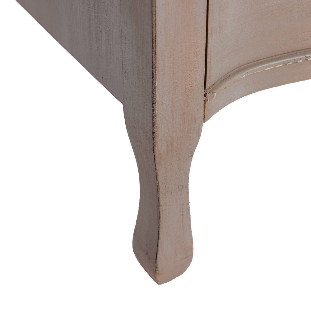 CÓMODA MARRÓN CLARO MADERA DE ABETO 93 X 38 X 78 CM