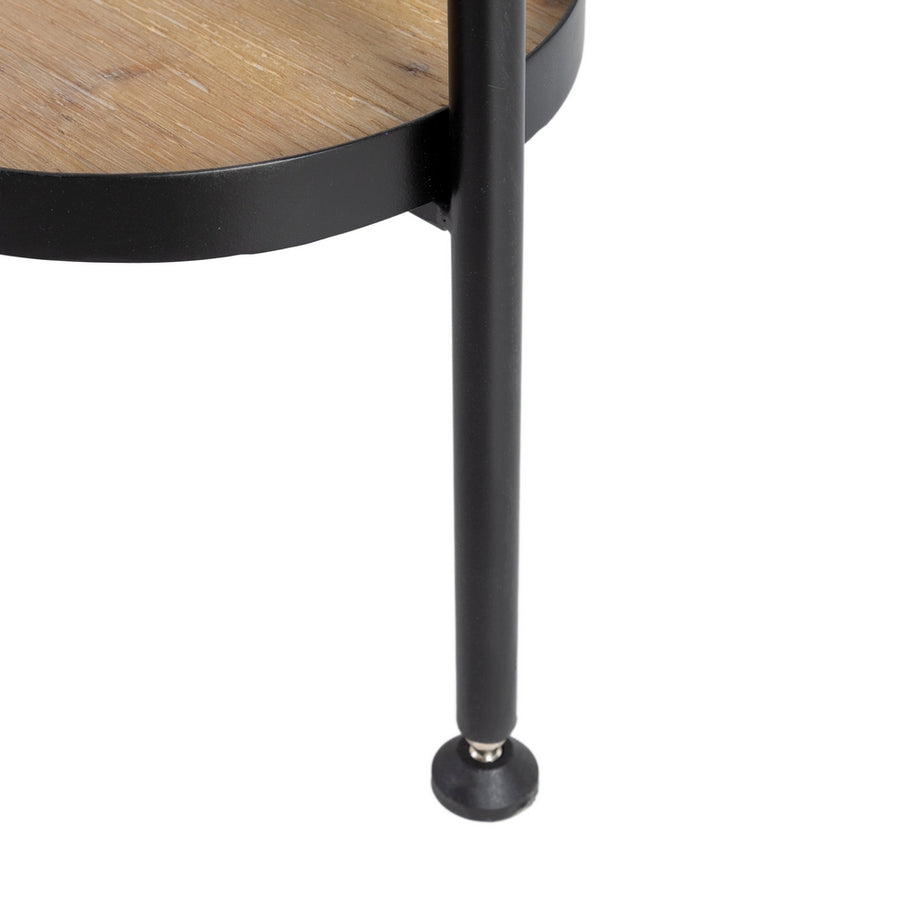 BLACK-NATURAL HALLWAY MIRROR 80 X 28 X 200 CM