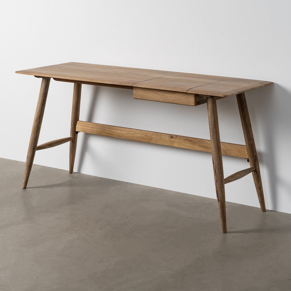 ESCRITORIO MADERA DE MANGO SAL�N 150 X 55 X 75 CM