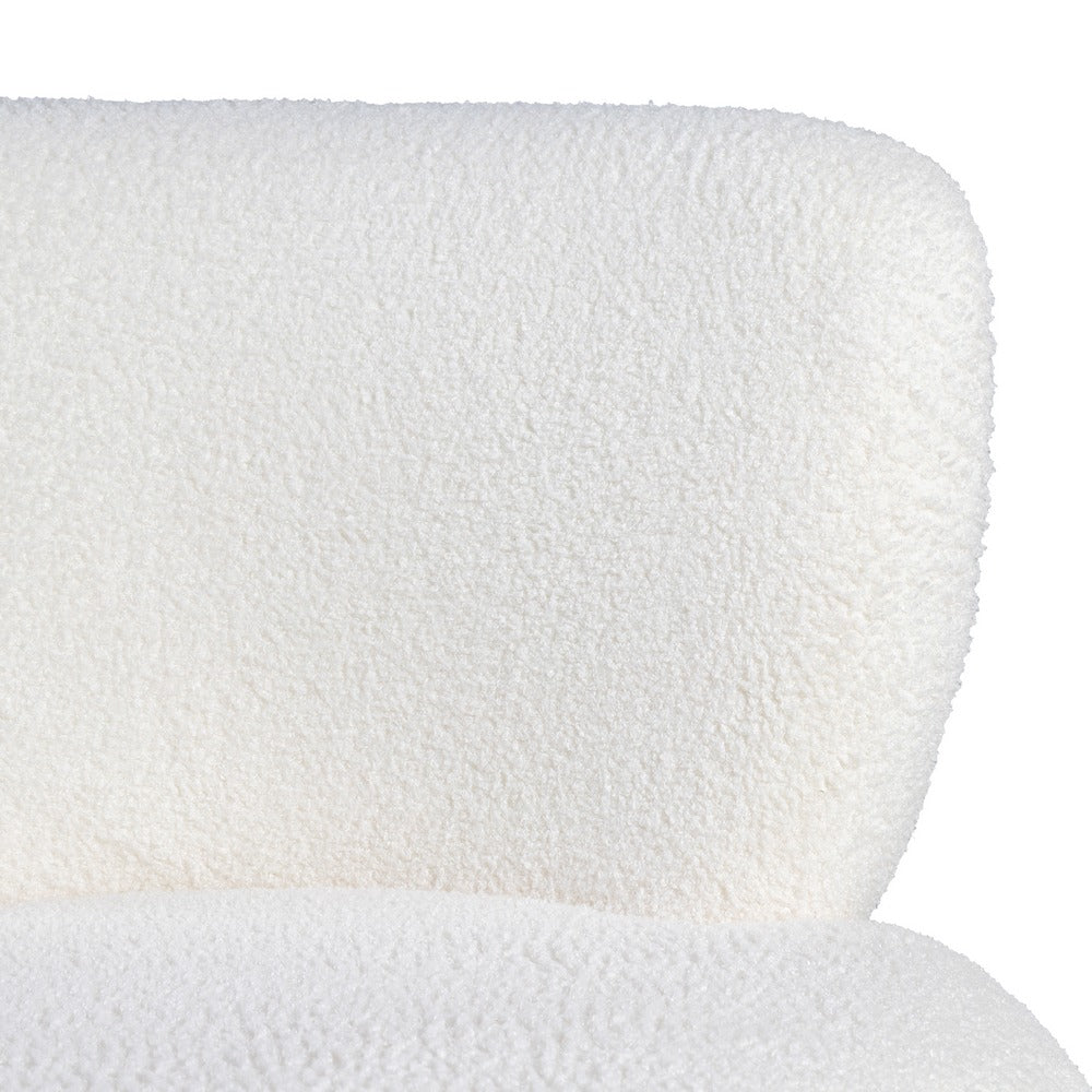SILLÓN BLANCO-NEGRO TEJIDO-MADERA SALÓN 73 X 75 X 74,50 CM