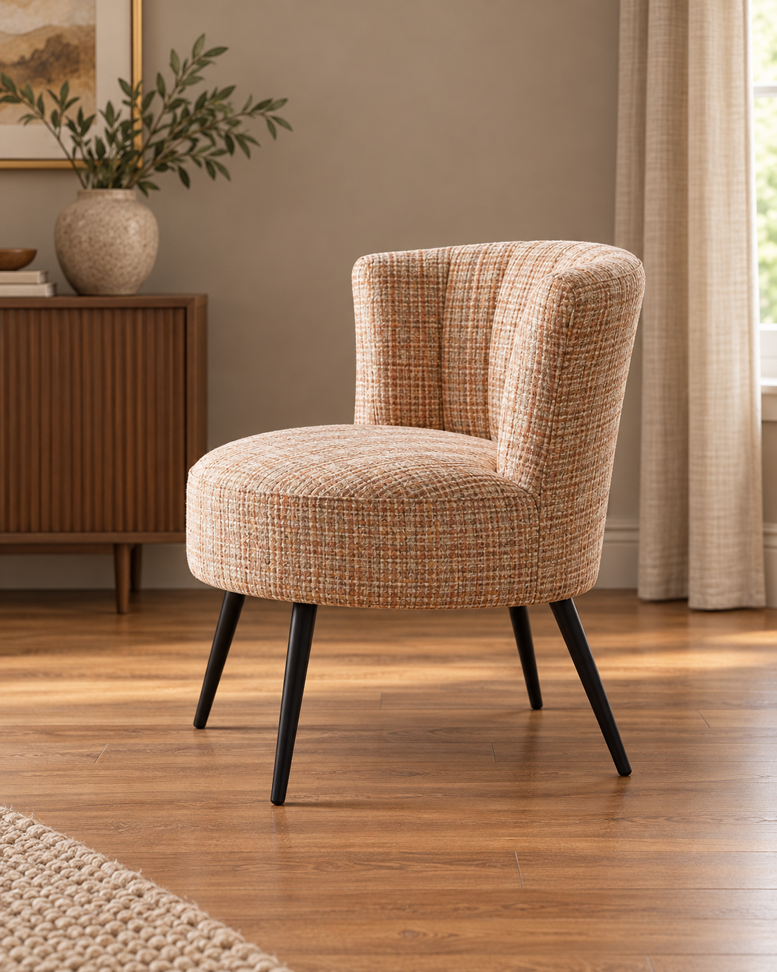 SILLÓN JASPEADO lateral