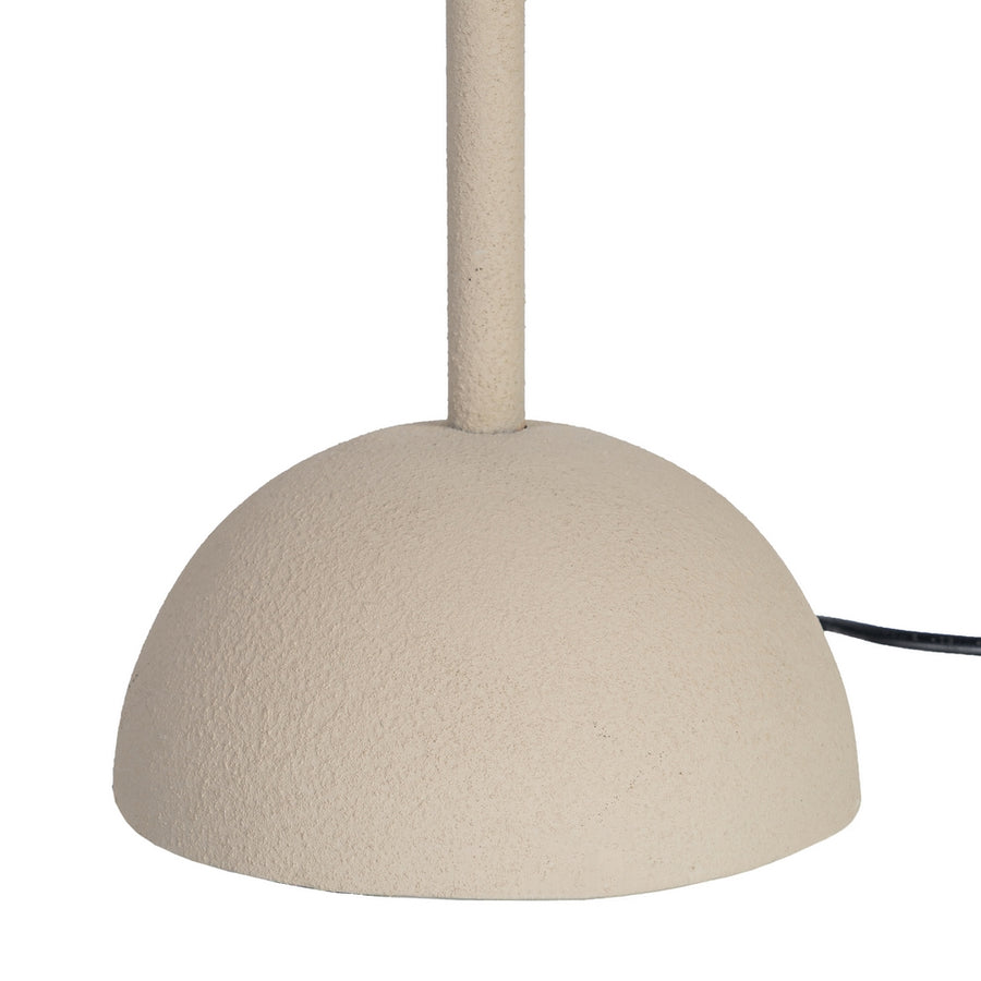 WHITE DM-METAL TABLE LAMP 19 X 19 X 61 CM