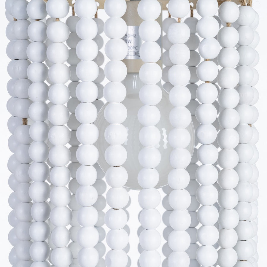 LÁMPARA TECHO BLANCO DM-METAL 21 X 21 X 70 CM