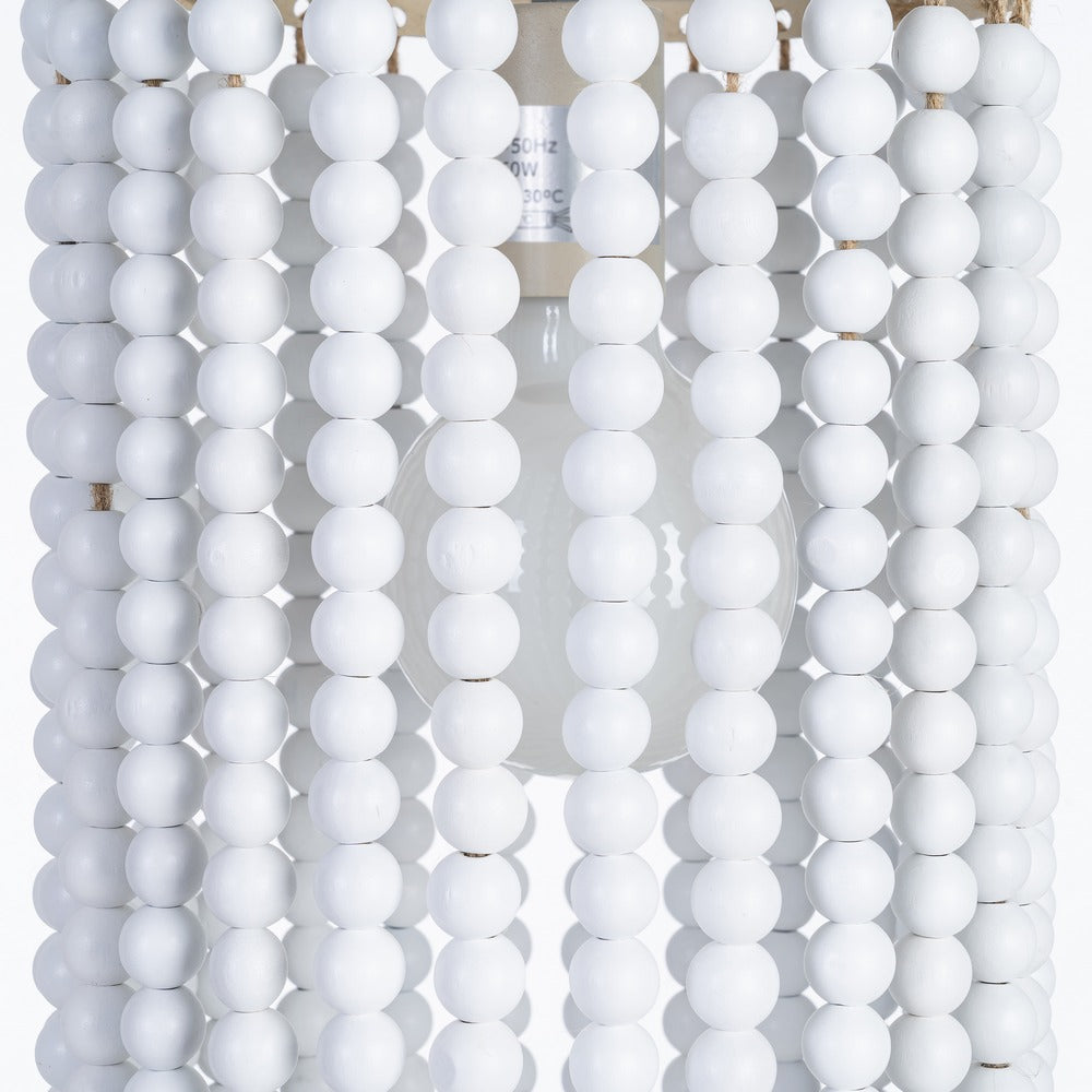 LÁMPARA TECHO BLANCO DM-METAL 21 X 21 X 70 CM