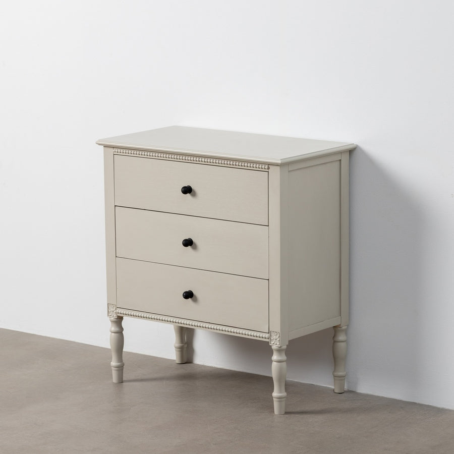MESITA GRIS CLARO DM 61 X 33 X 66 CM