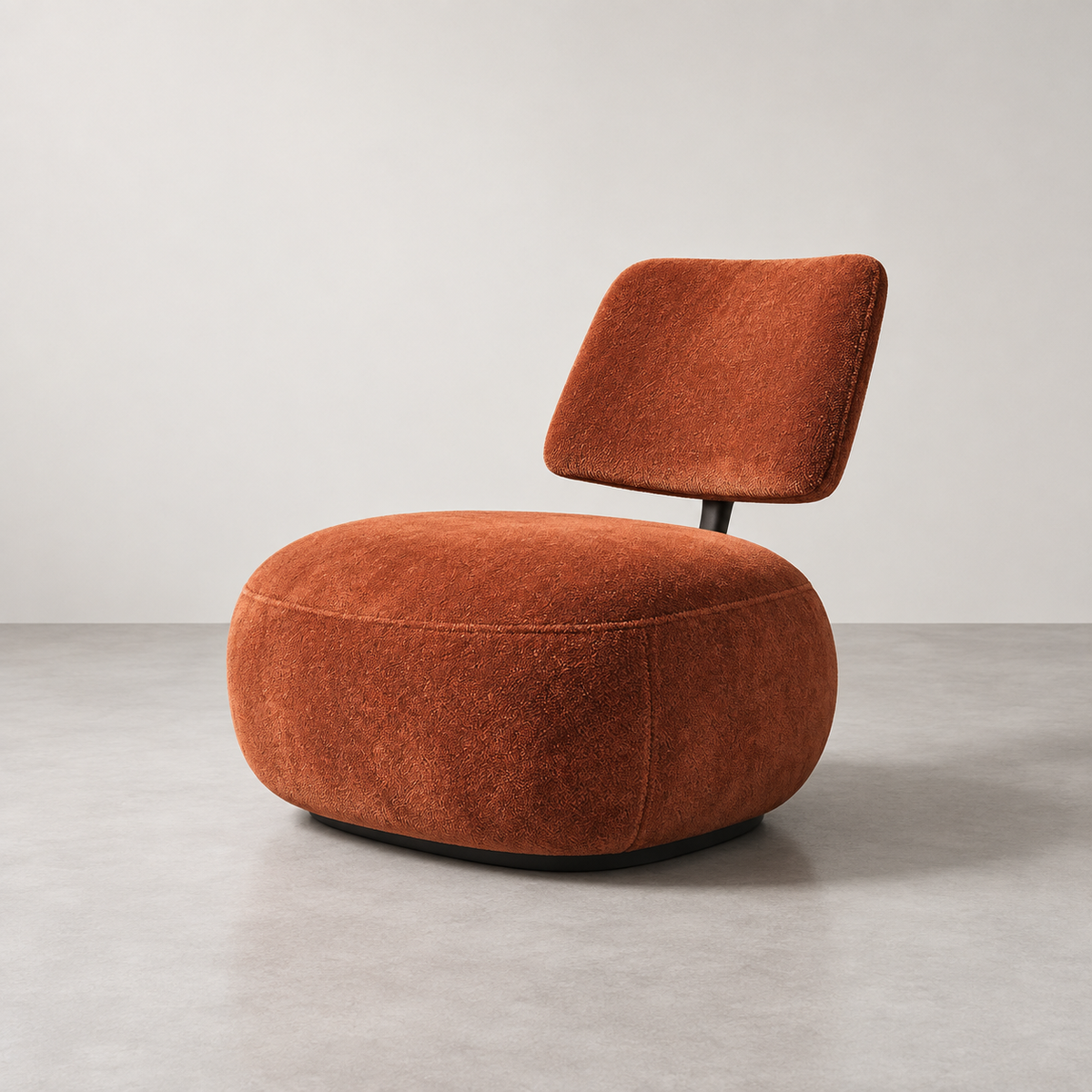Tres cuartos Sillón Terracota