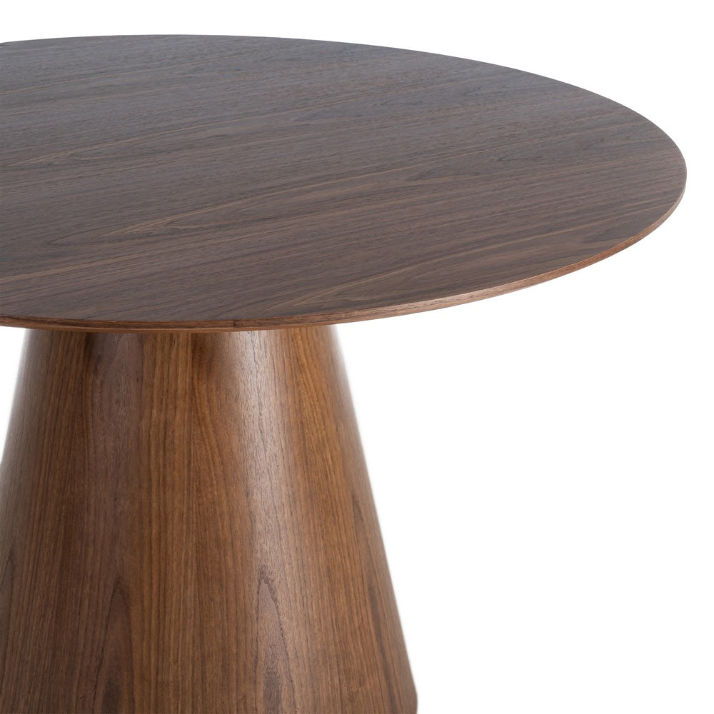MESA COMEDOR MARRÓN DM 120 X 120 X 75 CM