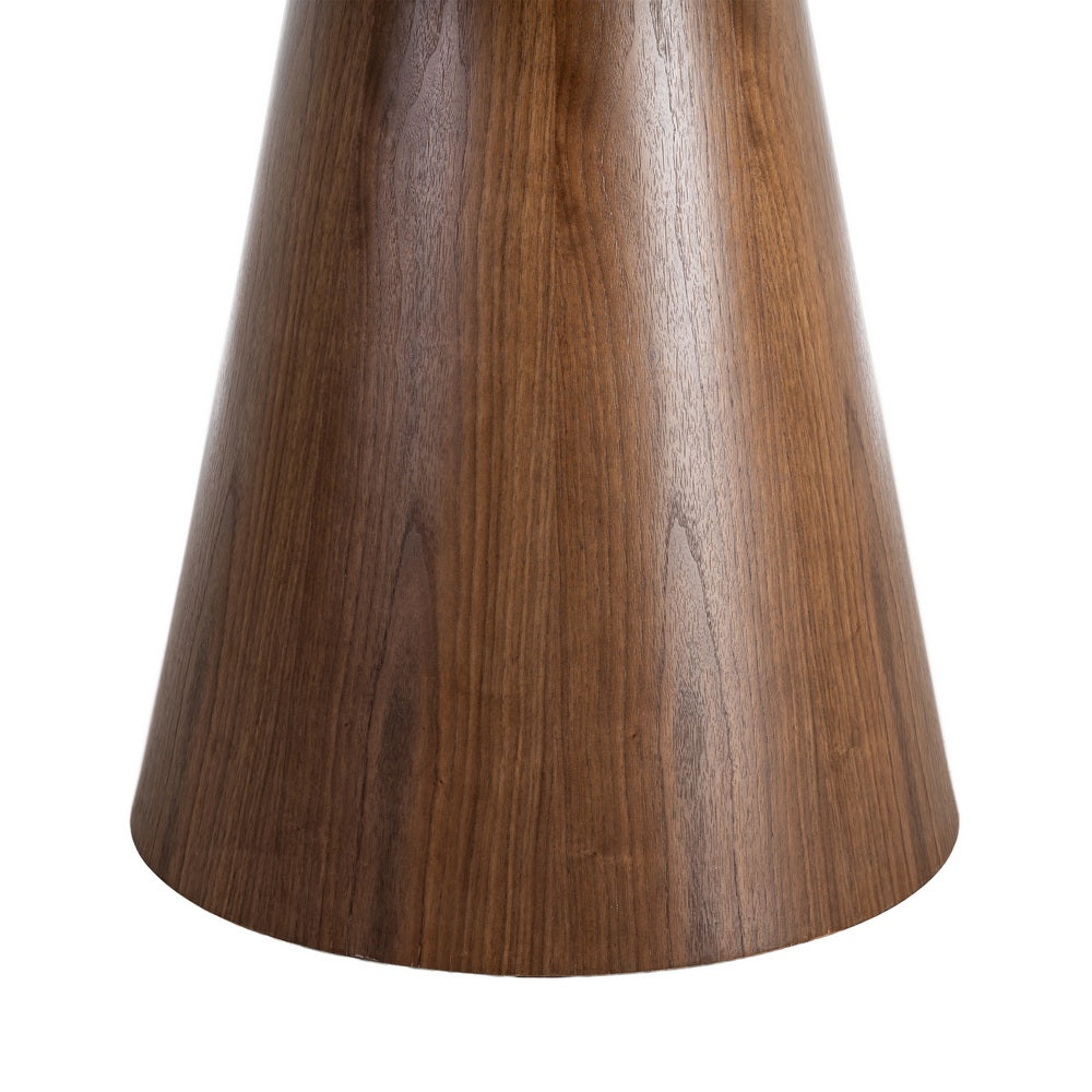 MESA COMEDOR MARRÓN DM 120 X 120 X 75 CM