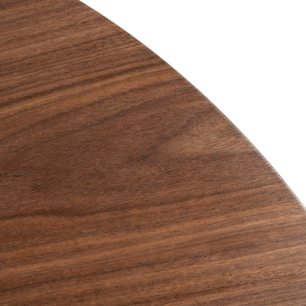 MESA COMEDOR MARRÓN DM 120 X 120 X 75 CM