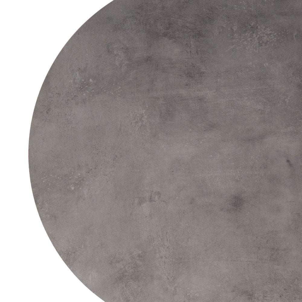 MESA GRAFITO/ANTRACITA METAL-MADERA 65 X 65 X 75 CM