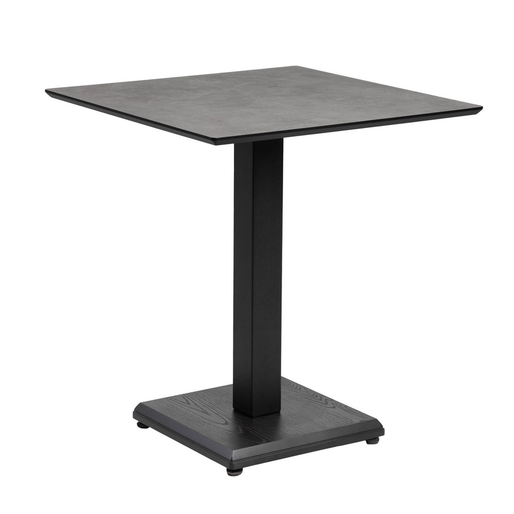MESA GRAFITO/ANTRACITA METAL-MADERA 68 X 68 X 75 CM