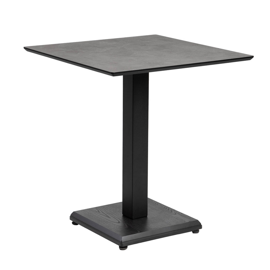 MESA GRAFITO/ANTRACITA METAL-MADERA 68 X 68 X 75 CM