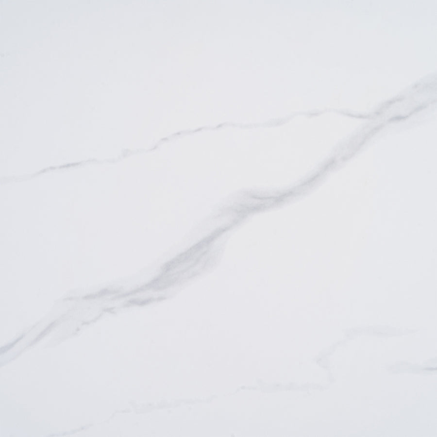 MESA COMEDOR BLANCO PIEDRA SINTERIZADA 100 X 100 X 75 CM