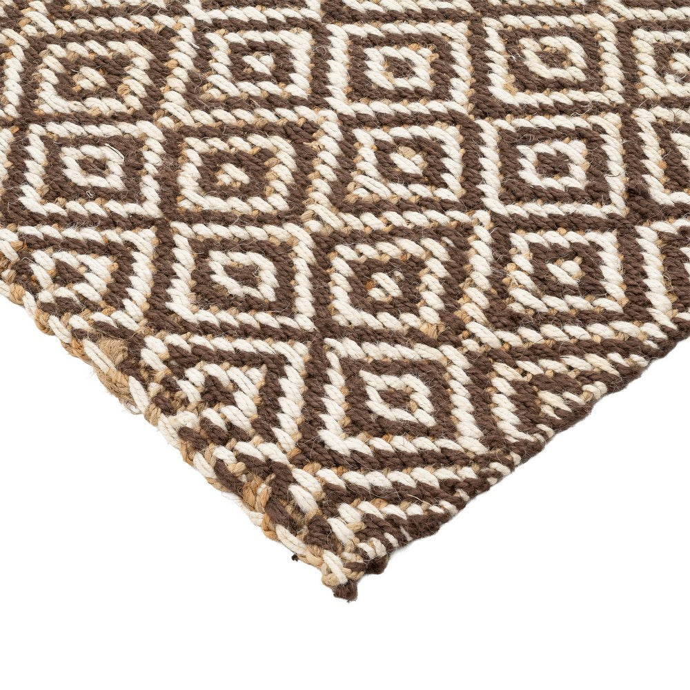 ALFOMBRA NATURAL-MARRÓN YUTE ALTEA 160 X 230 CM