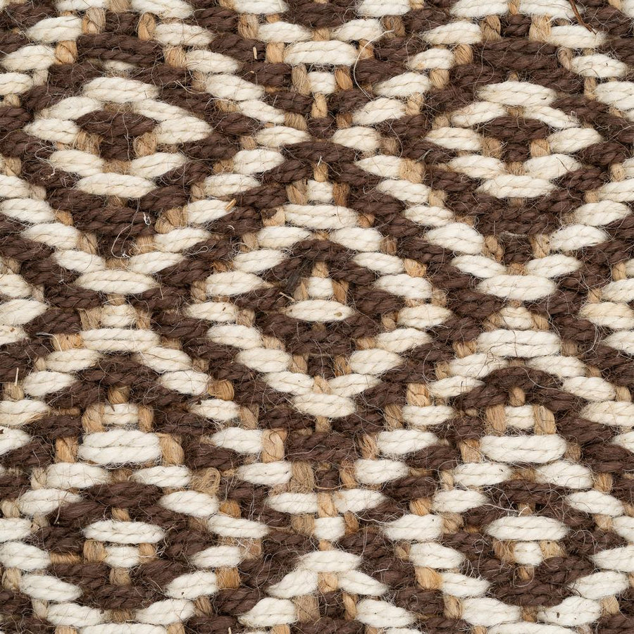 ALFOMBRA NATURAL-MARRÓN YUTE ALTEA 200 X 290 CM