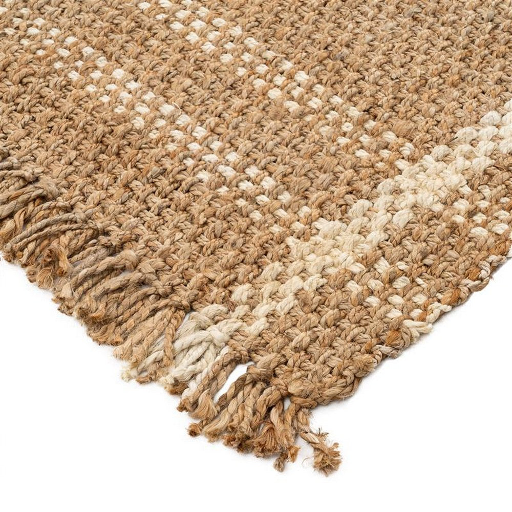 ALFOMBRA NATURAL-BLANCO YUTE ALTEA 200 X 290 CM