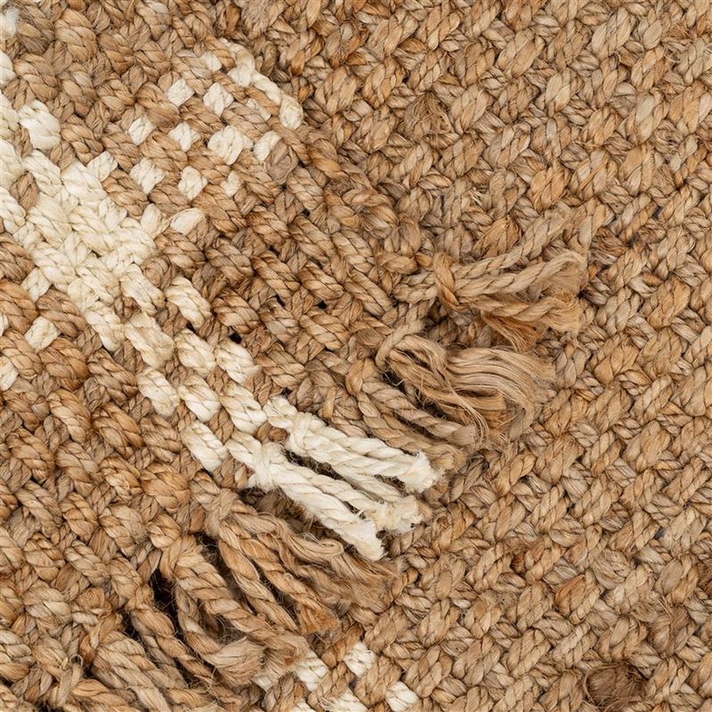 ALFOMBRA NATURAL-BLANCO YUTE ALTEA 200 X 290 CM