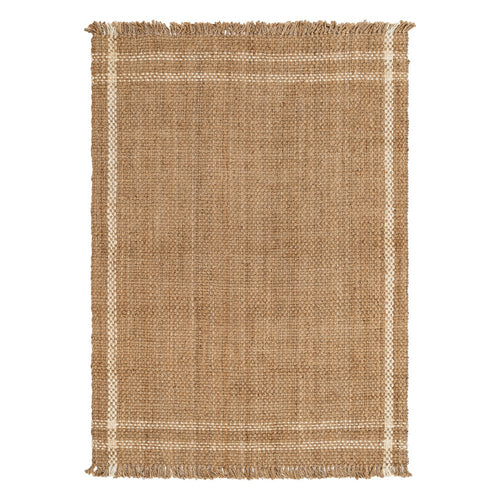 ALFOMBRA NATURAL-BLANCO YUTE ALTEA 200 X 290 CM