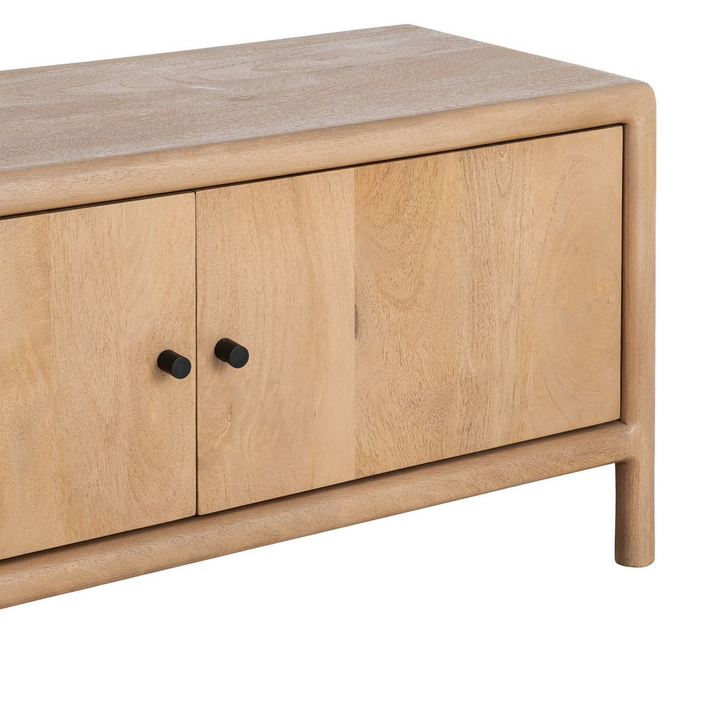 MUEBLE TV NATURAL MADERA DE MANGO SALÓN 190 X 40 X 45 CM