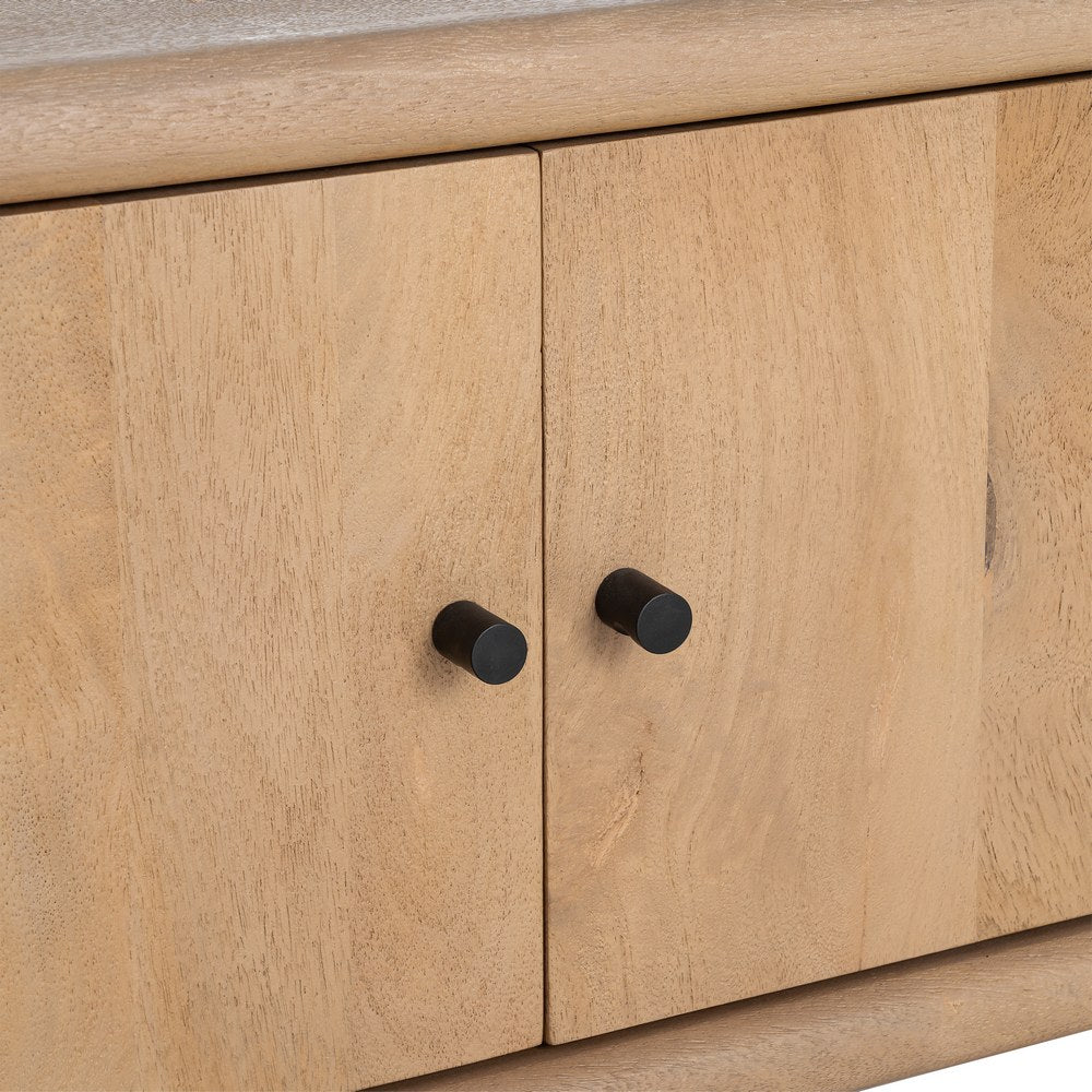 MUEBLE TV NATURAL MADERA DE MANGO SALÓN 190 X 40 X 45 CM