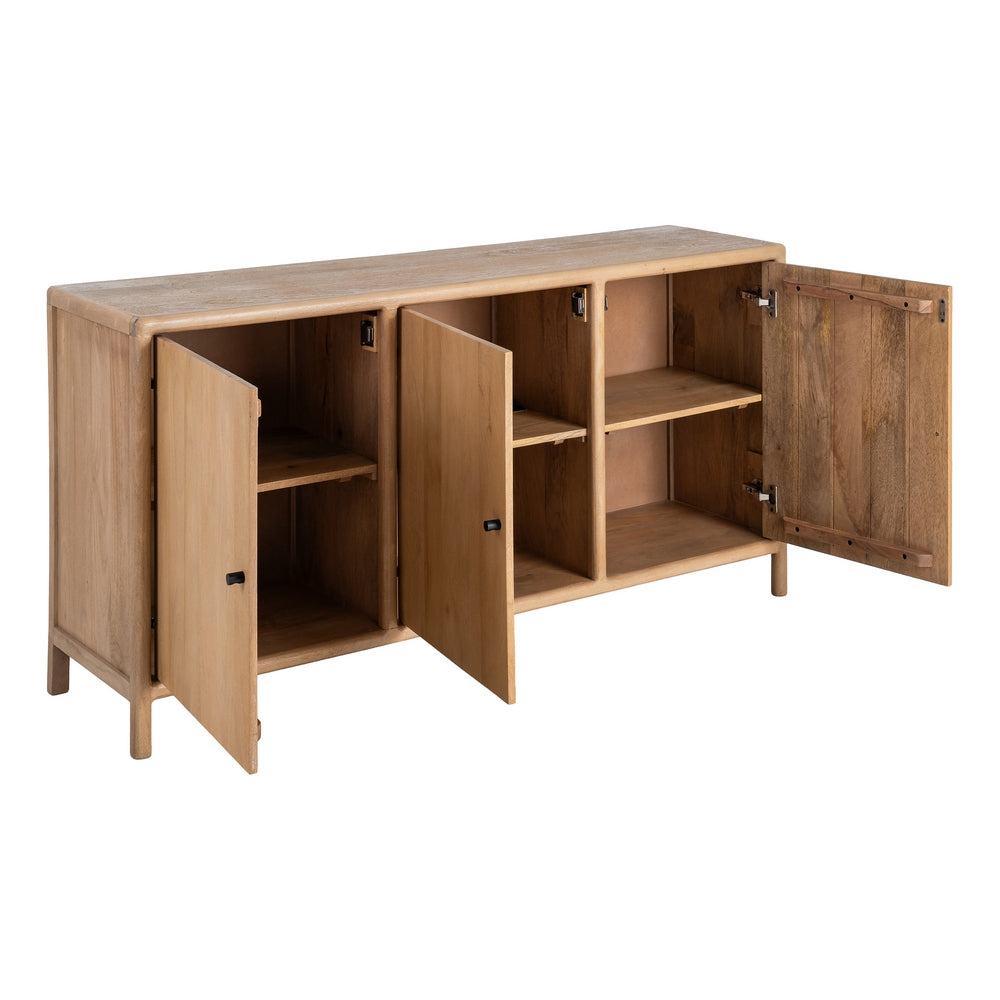 APARADOR NATURAL MADERA DE MANGO SALÓN 160 X 40 X 80 CM