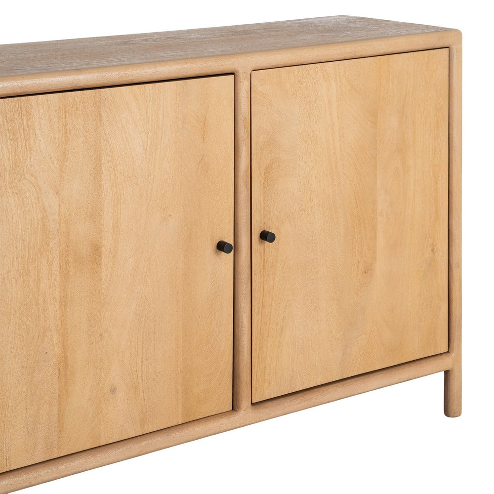 APARADOR NATURAL MADERA DE MANGO SALÓN 160 X 40 X 80 CM