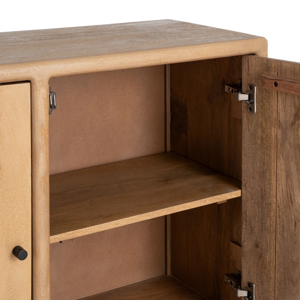 APARADOR NATURAL MADERA DE MANGO SALÓN 160 X 40 X 80 CM