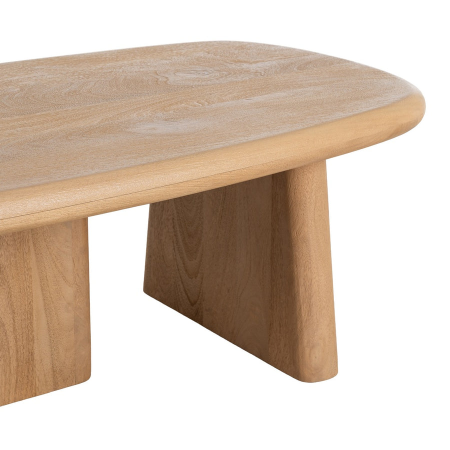 MESA CENTRO NATURAL MADERA DE MANGO 120 X 60 X 40 CM