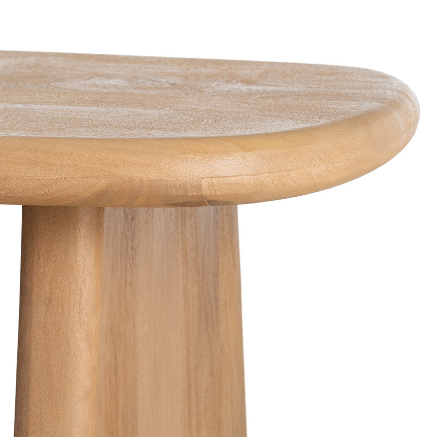 MESA CENTRO NATURAL MADERA DE MANGO 120 X 60 X 40 CM