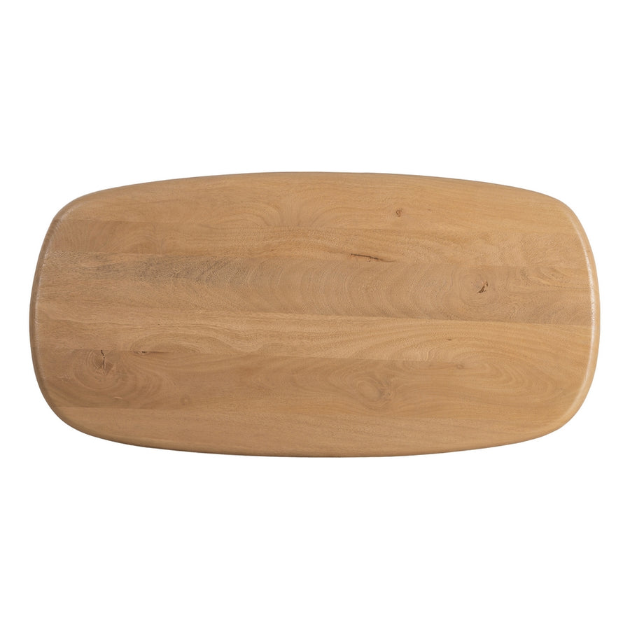 MESA CENTRO NATURAL MADERA DE MANGO 120 X 60 X 40 CM