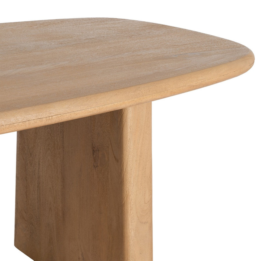 NATURAL MANGO WOOD DINING TABLE 180 X 90 X 76 CM