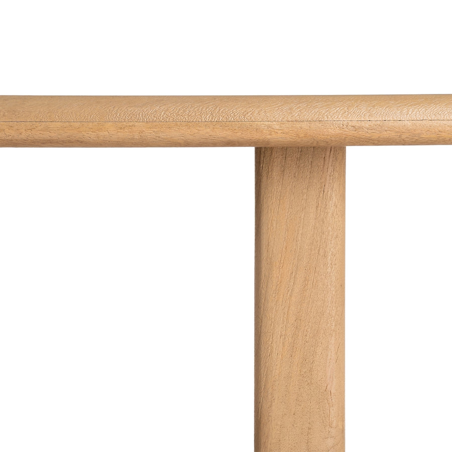 NATURAL MANGO WOOD DINING TABLE 180 X 90 X 76 CM