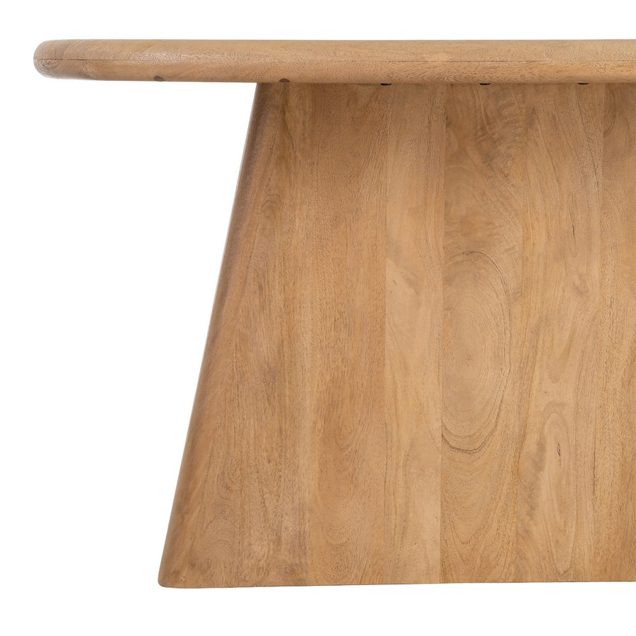 NATURAL MANGO WOOD DINING TABLE 180 X 90 X 76 CM