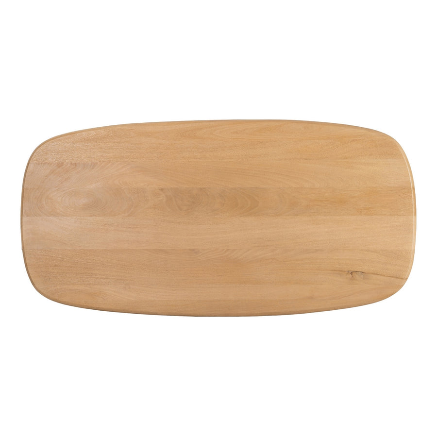 NATURAL MANGO WOOD DINING TABLE 180 X 90 X 76 CM