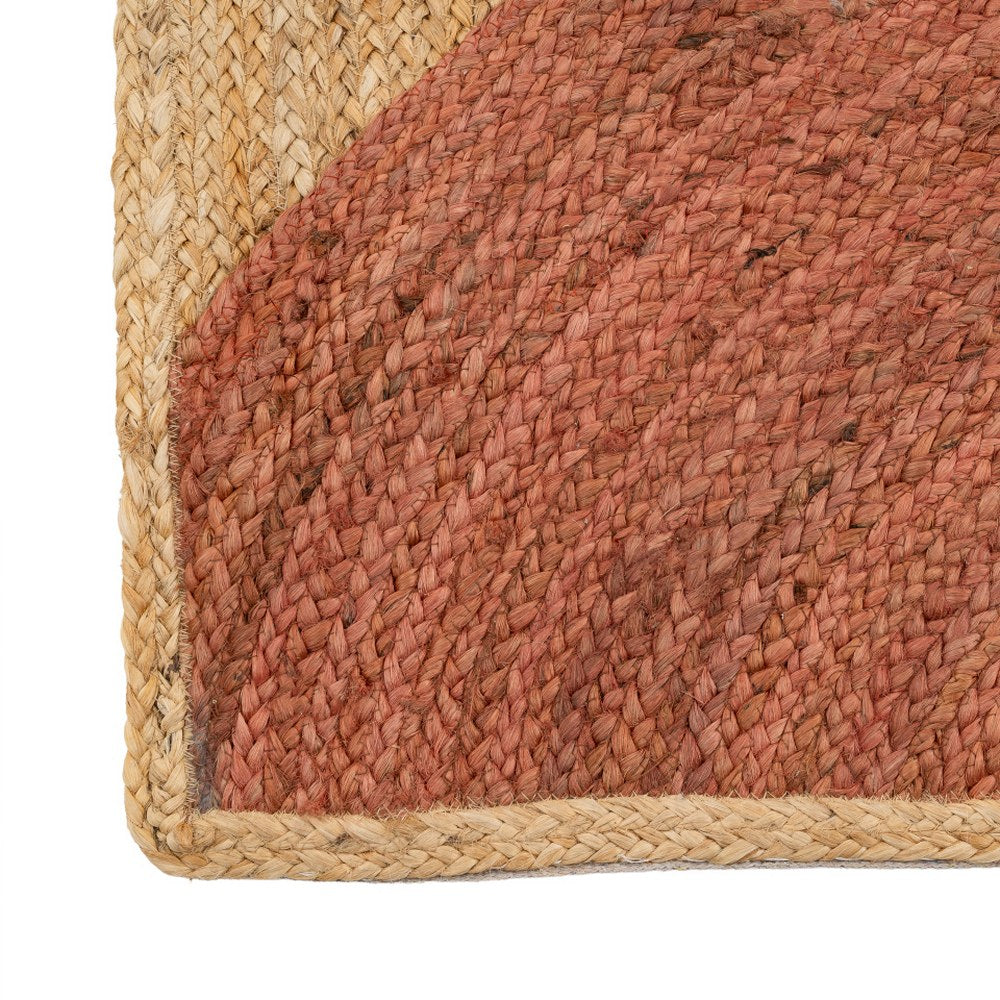 TERRACOTTA JUTE DECORATIVE RUG 200 X 290 CM