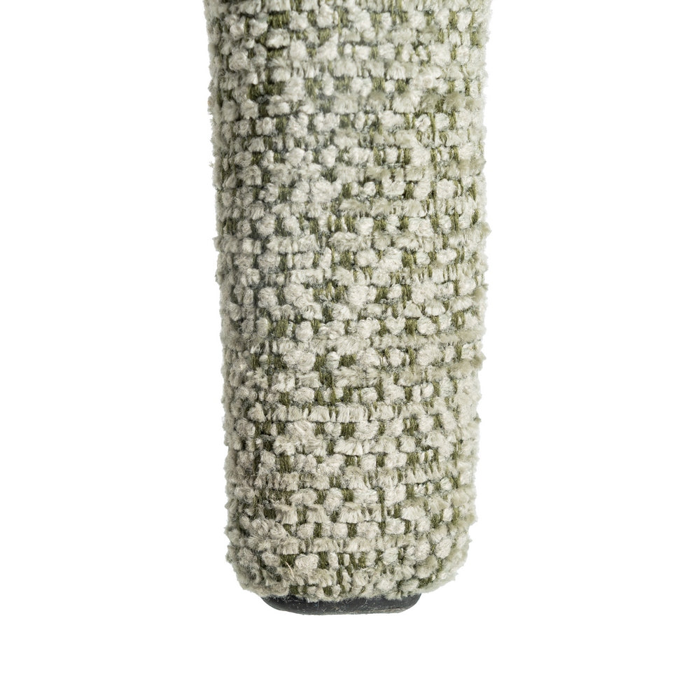 SILLA JASPEADO VERDE TEJIDO SALÓN 52,50 X 59 X 79 CM