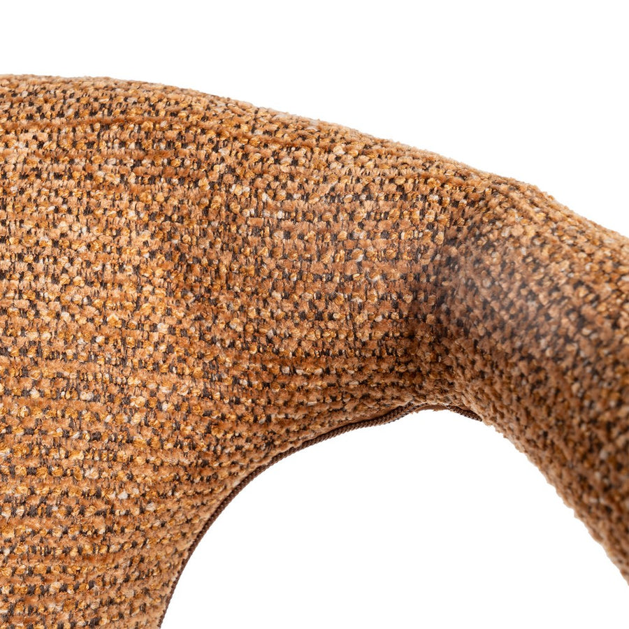 SILLA JASPEADO MARRÓN TEJIDO SALÓN 52,50 X 59 X 79 CM