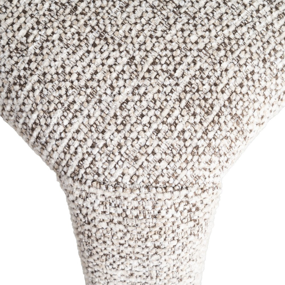SILLA JASPEADO GRIS TEJIDO SALÓN 58 X 60 X 81 CM