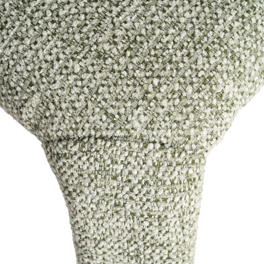 SILLA JASPEADO VERDE TEJIDO SALÓN 58 X 60 X 81 CM