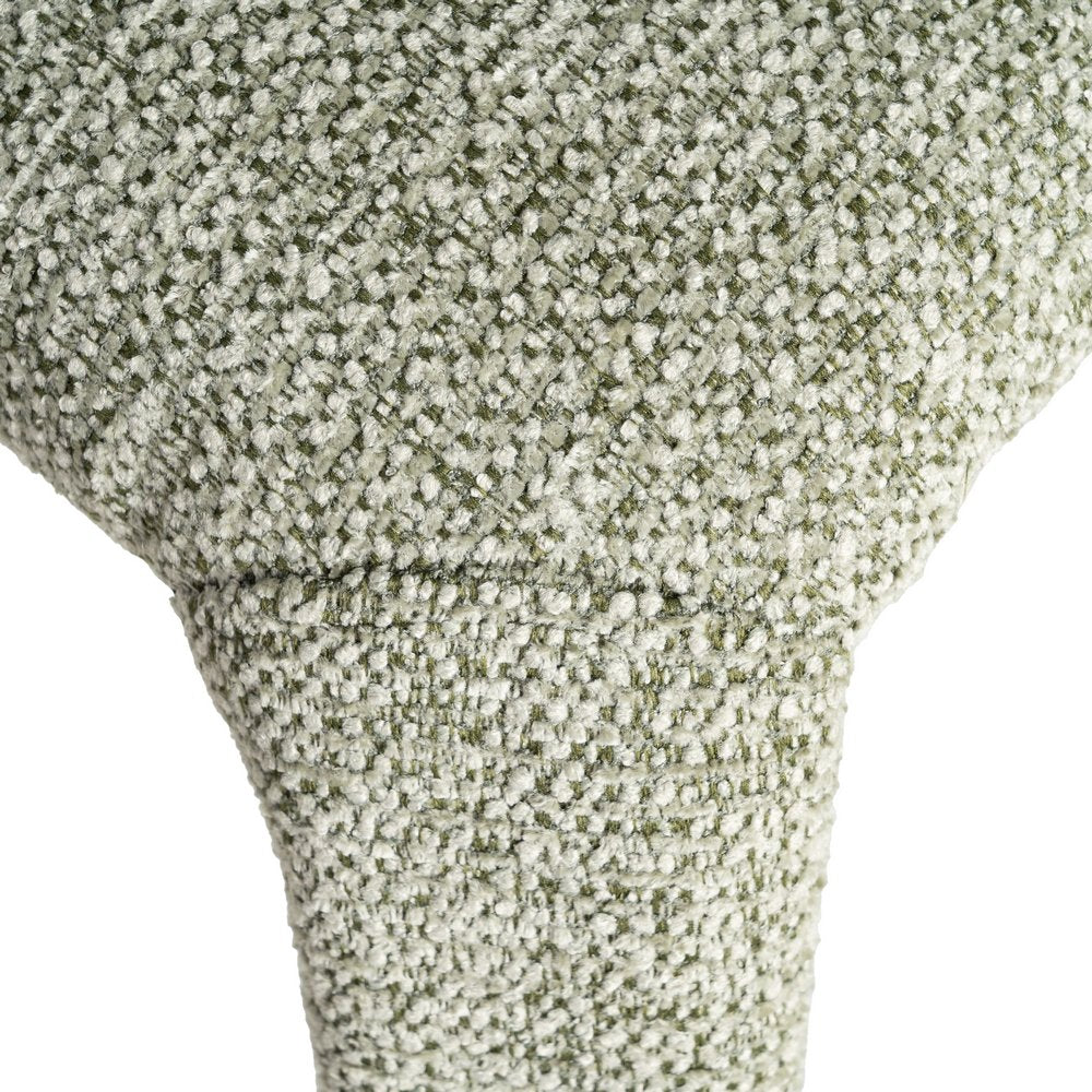 SILLA JASPEADO VERDE TEJIDO SALÓN 58 X 60 X 81 CM
