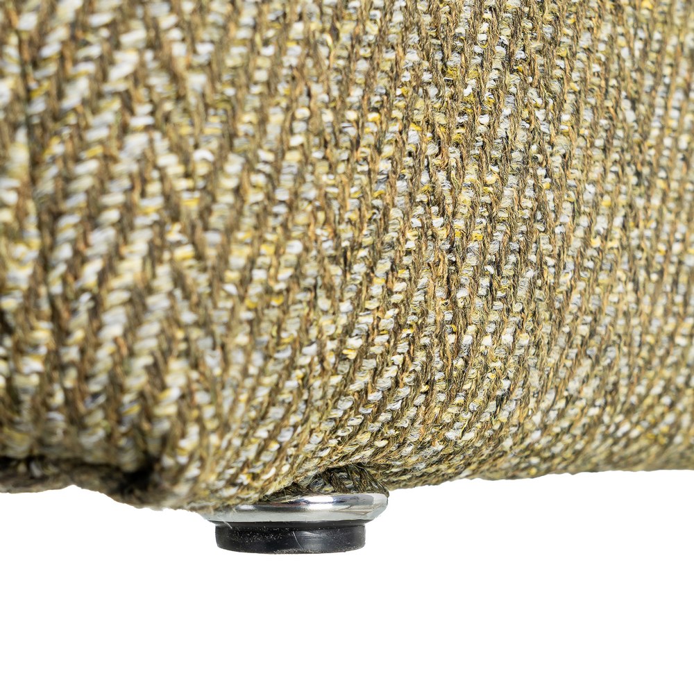 SILLA ESPIGA VERDE TEJIDO SALÓN 58 X 62,50 X 78 CM