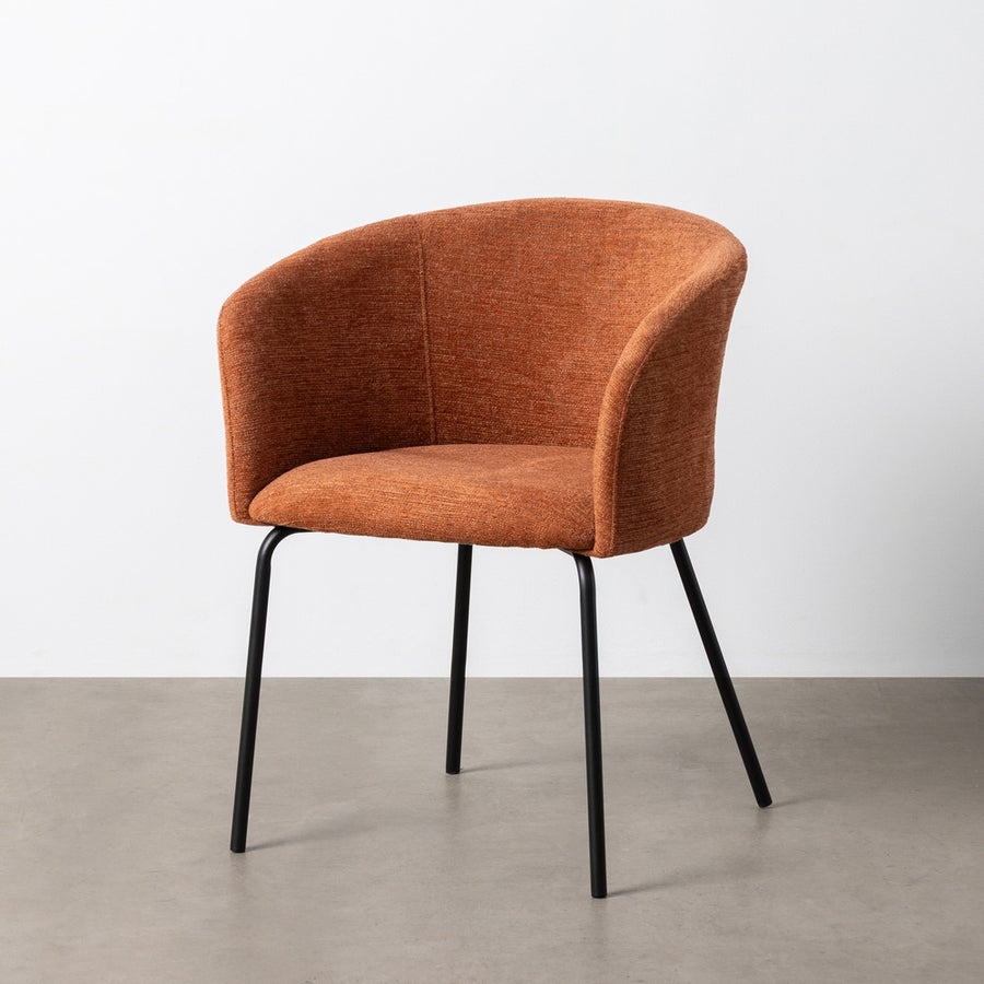 SILLA CALABAZA TEJIDO-METAL SALÓN 61 X 56 X 77,50 CM