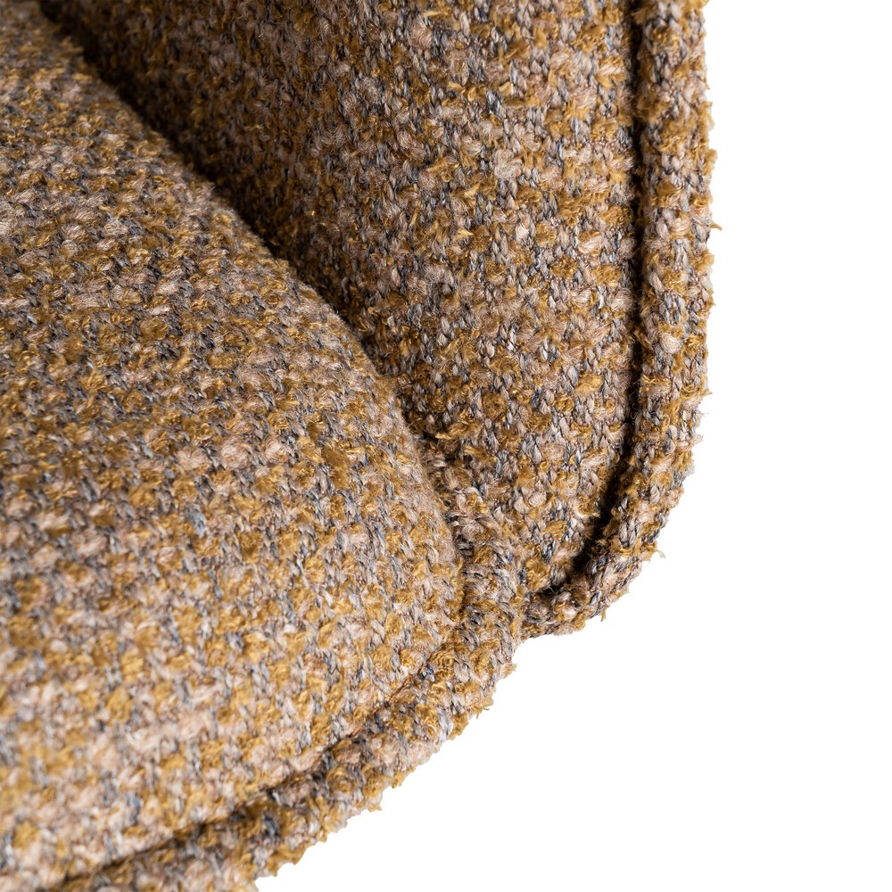 BEIGE FABRIC-METAL CHAIR LIVING ROOM 58.50 X 60 X 86.50 CM