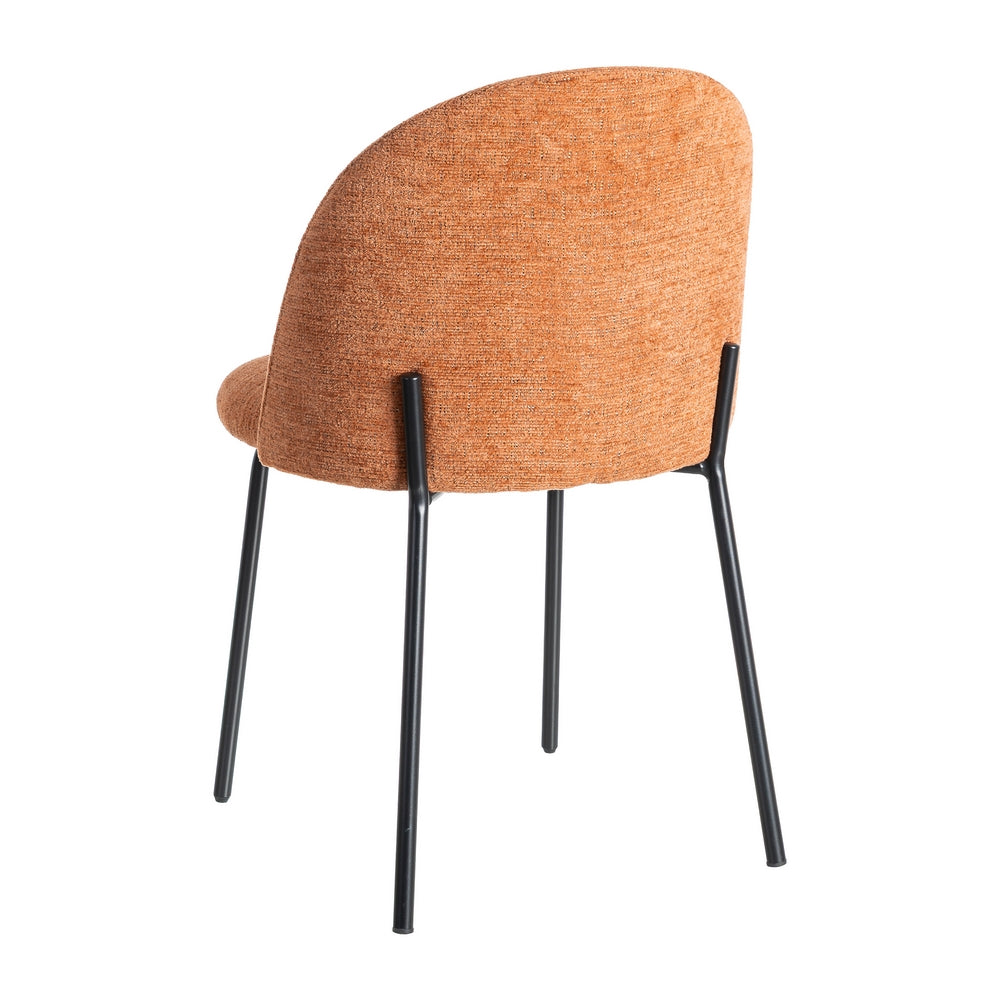 SILLA CALABAZA TEJIDO-METAL CONTRACT 49 X 48 X 80 CM