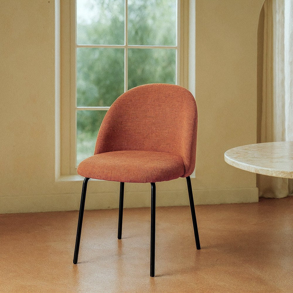 SILLA CALABAZA TEJIDO-METAL CONTRACT 49 X 48 X 80 CM