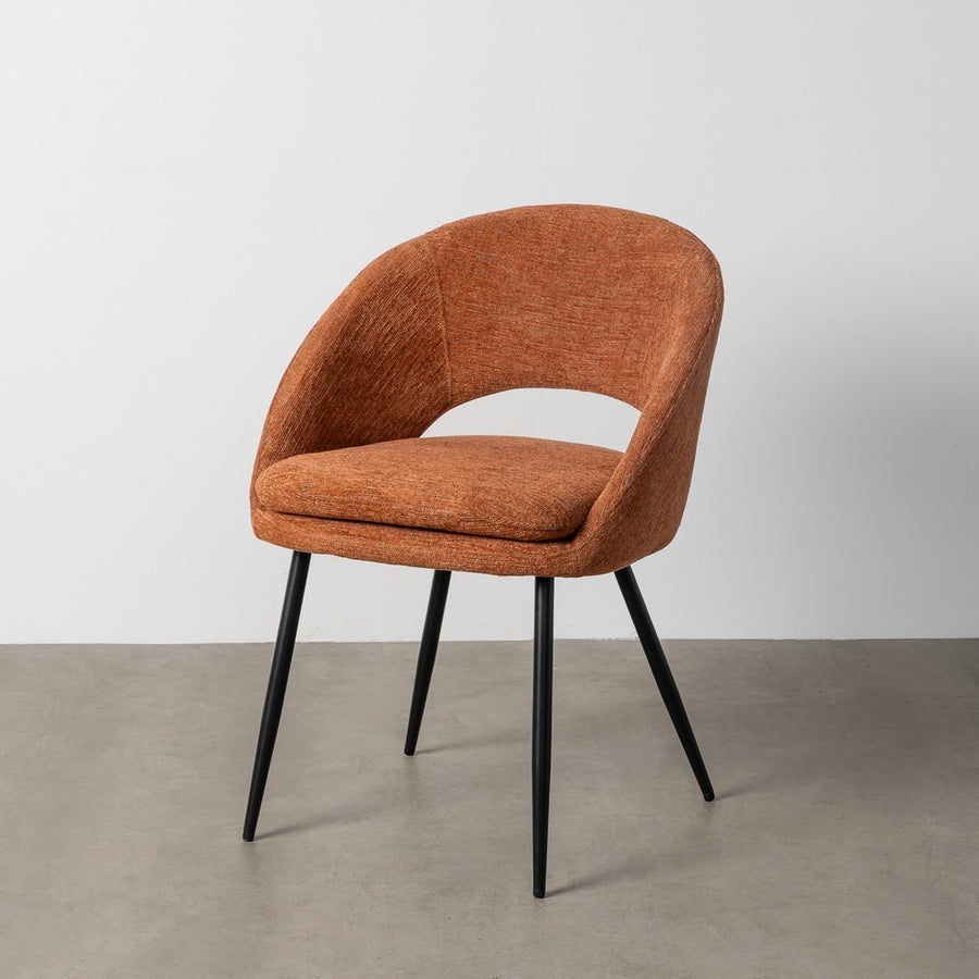 PUMPKIN WEAVE-METAL CONTRACT CHAIR 58 X 60 X 80 CM